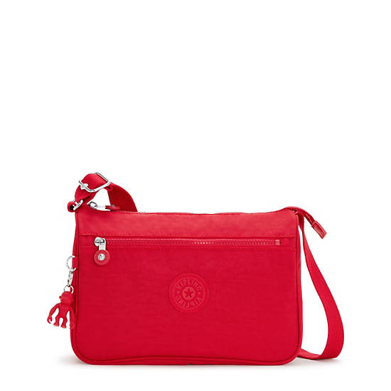 Kipling Callie Crossbody Bags Red Rouge | CA 1097LI